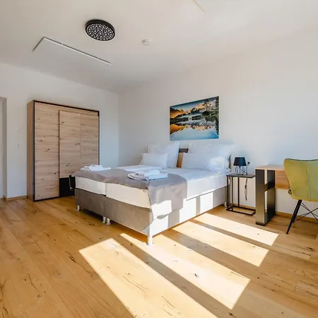 アパート Tamliving Center Luxury 4 Smart Tv Kitchen Great View グラーツ